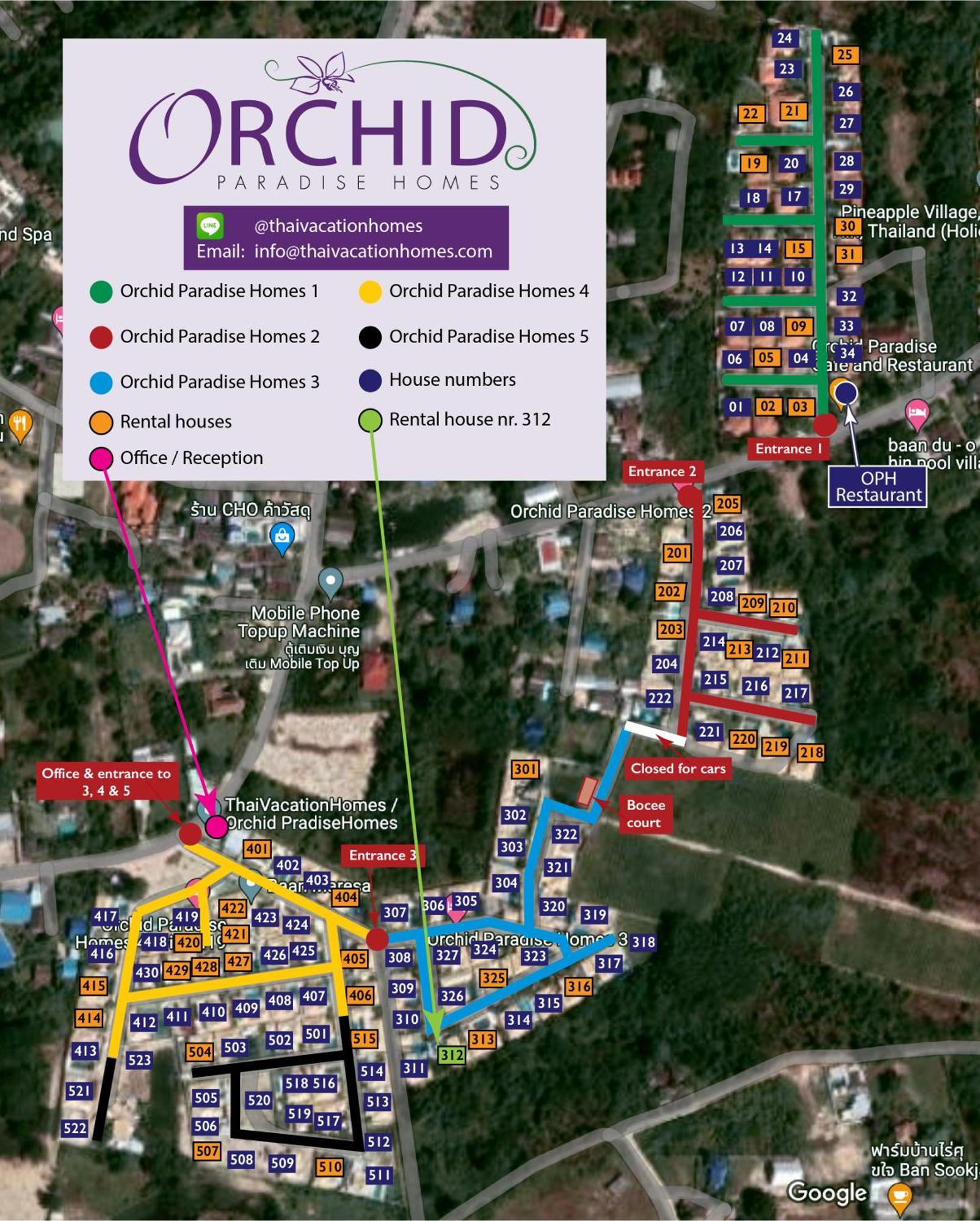 Orchid Paradise Homes 312 Хуа Хин Екстериор снимка